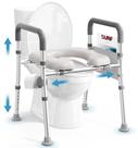 Toilet Seat Riser Soundfuse para idosos com alças de 400 libras