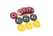 Tokens de acrílico compatíveis com carne e osso Strata Strike Set 6R 3A 3A