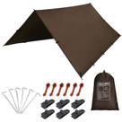 Toldo de Camping Impermeable KALINCO 3x3,6m para Hamaca y Lluvia
