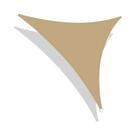 Toldo De Sombra Triangular Cinza Escuro Com 95% De Bloqueio UV E Bordas Curvas Para Jardim, Pátio E Toldo De Sombra Triangular Cinza Escuro Com 95% De Bloqueio UV E Bordas Curvas Para Jardim, Pátio E