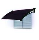 Toldo Fixo Versátil - 60 cm de avanço - Chapa Poliondas - p/ portas, janelas e ar-condicionado