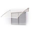 Toldo Fixo Versátil - 60 cm de avanço - Chapa Poliondas - p/ portas, janelas e ar-condicionado
