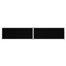 Toldo Lateral Retráctil Casafoyer Negro 200x1000 cm para Exterior
