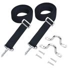 Toldo para barco Bimini Top Straps vidaXL ajustável em poliéster UV