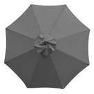 Toldo para Sombrilla de Patio Sunnyglade 2.7 m Mercado Gris Oscuro