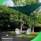 Toldo Vela Cobertura De Sombreamento Triangulo Sombralux Verde