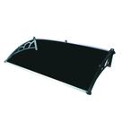 Toldo Versátil 120x60cm Braço Preto com Chapa Preta
