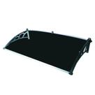 Toldo Versátil 80x60cm Braço Preto com Chapa Preto Grifit