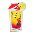 Tolha com formato e bag bons drinks - imaginarium