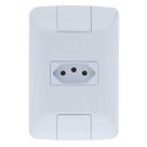 TOMADA 10A - CONJUNTO MODULAR LINHA ARIA - TRAMONTINA - Branco - Fácil Instalação