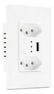 Tomada 2 Entradas 10a Wi-fi + 1 Entrada Usb 2.1 Amperes Tomada 2 Entradas 10a Wi-fi + 1 Entrada Usb 2.1 Amperes