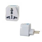 Tomada 2 Pinos Adaptador Universal Plugue Elétricos 10A Compatibilidade P/ Casa
