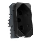 Tomada 20A três pinos MarGirius B3 Preto Tomada 20A três pinos MarGirius B3 Preto
