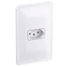 Tomada 2P+T 10A 250V 4x2 Zeffia - 680110 - PIAL Tomada 2P+T 10A 250V 4x2 Zeffia - 680110 - PIAL