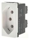 Tomada 2p t 10a 250v b.parafuso 1m branca 615040bc pial plus +