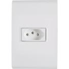 Tomada 2P+T 10A 250V Branco Liz Tramontina - Tramontina Elétrica