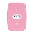 Tomada 2P+T 10A 250V com Placa 4x2 Ideale Pluzie