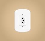 Tomada 2p+t 20a/250v Blanc - Fame
