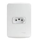 Tomada 2P+T 20A 250V Miluz Schneider Electric