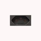 Tomada 2P+T 20A Carbono - Revitá 5UB9 9403CA - SIEMENS Tomada 2P+T 20A Carbono - Revitá 5UB9 9403CA - SIEMENS