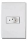 Tomada 2p+t 20a Liz Branca Tramontina Cor Branco