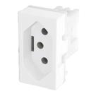 Tomada 2P+T 20A Módulo Branco Evidence Fame - Ref. 3893