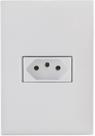 Tomada 2P+T Liz 10a 250v Branco Tramontina