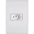 Tomada 2P+T Liz 20a 250v Branco Tramontina