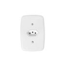 Tomada 2p+T P Ideale Br C/Placa 10a 3211 - Pluzie
