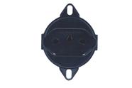 Tomada 2P+T Tramontina 10 A 250 V Preta
