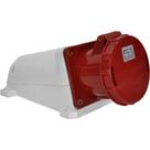 Tomada 3 Polos +Terra Jng 380V 63A Vermelha 52868