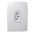 Tomada 4x2 Vertical Branco 10 Amperes 615076 Pial Plus Legrand PIAL