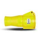 Tomada Acoplamento S3054 - Amarela 3P 16A 110V