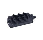 Tomada barra 3 saidas 20a 2pt pt margirius