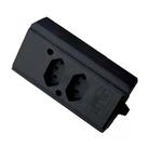 Tomada Barra Dupla 2p+t Preto 20a - Interneed Tomada Barra Dupla 2p+t Preto 20a - Interneed