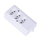 Tomada Barra Intern.B Tripla 2P+T20A Branco