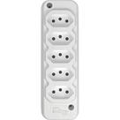 Tomada Barra Techna D Quint 2P+T 10A Branco