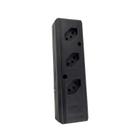 Tomada barra tripla pt 10/20a pro45 inte Tomada barra tripla pt 10/20a pro45 inte