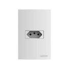 Tomada Branca 20a Duplex 4x2 Linha Brava Soprano