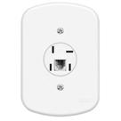 Tomada Branca para Telefone RJ11 4x2 Série Blanc - 0408 - FAME