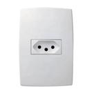 Tomada C/ Placa 2p+t 20a 250v 4x2'' Branca Pialplus Tomada C/ Placa 2p+t 20a 250v 4x2'' Branca Pialplus