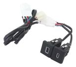 Tomada Carregador Tipo-c E Usb Volkswagen Amarok