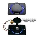 Tomada carregador veicular moto barco UBS duplo 5V 3.1A DC5V 12V 24V