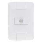 TOMADA COAXIAL TV/VIDEO - LINHA ARIA - TRAMONTINA - Branco - Modular - Fixação Facilitada