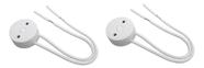 Tomada Com Rabicho Para Lâmpada Flour 15 a 30W 2 Unidades 250V
