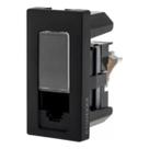 Tomada dados lcs2 rj45 cat5e 1m preta pial plus +