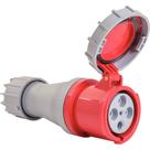 Tomada de Acoplamento Industrial 3P+T 125 A 380-415 Vca 6 H Tramontina Tomada de Acoplamento Industrial 3P+T 125 A 380-415 Vca 6 H Tramontina