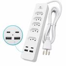Tomada de alimentação inova 12w porta usbc anti estática Tomada de alimentação inova 12w porta usbc anti estática
