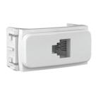 Tomada de comunicacao rj11 4 fios compose branco