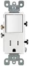 Tomada de comutação Leviton Decora 15A 125V branca